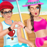 Logo of College girl date makeover - B android Application 